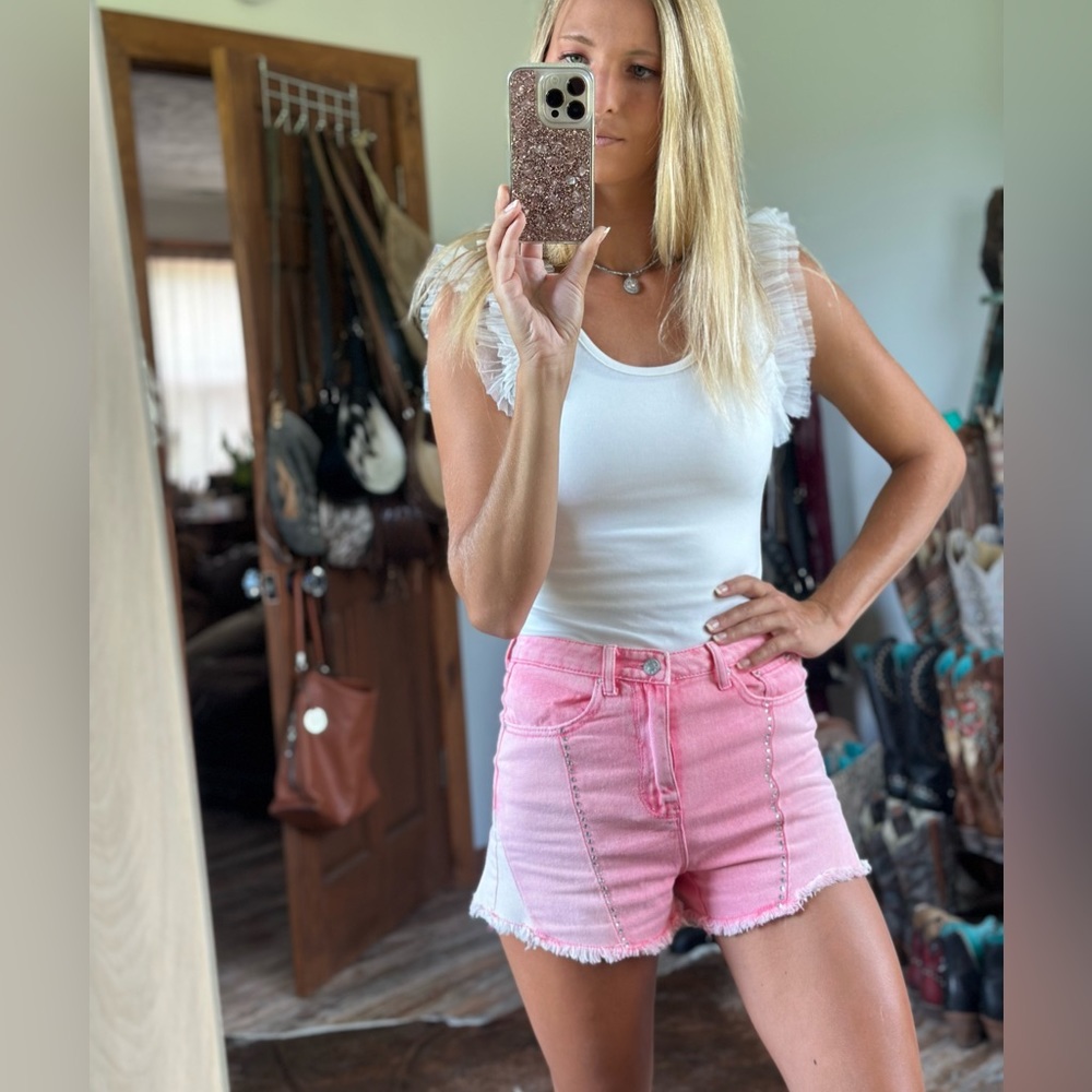 Tulle sleeve bodysuit